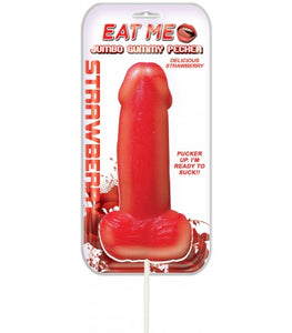 Jumbo Gummy Cock Pop Strawberry