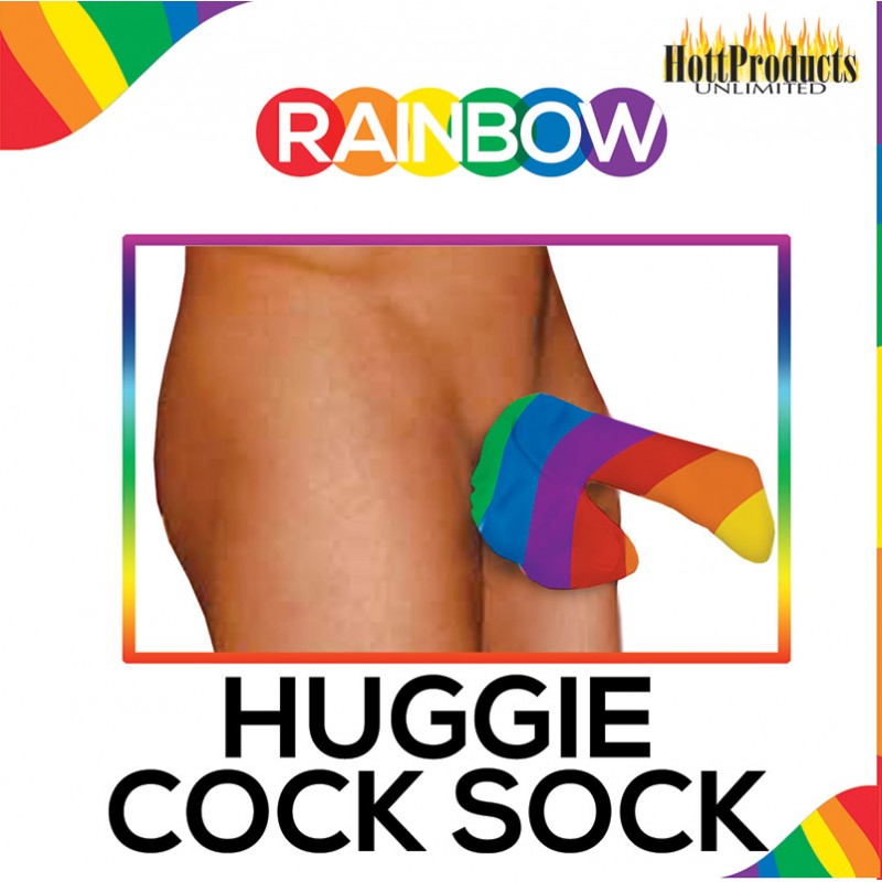 Rainbow Huggie Men's Cock Sock Default Title