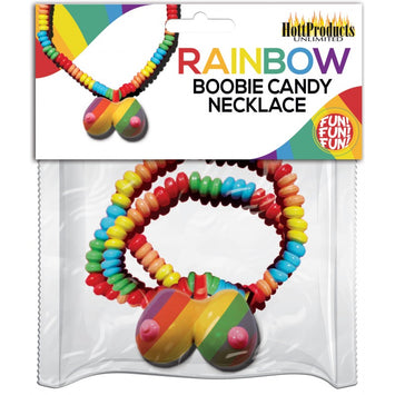 Rainbow Boobie Candy Necklace Default Title