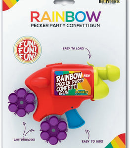 Rainbow Pecker Confetti Gun