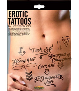 Adult Tattoo's Assorted Pack