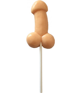 Butter Balls Butterscotch Flavored Pecker Pop