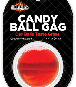 Candy Ball Gag Strawberry