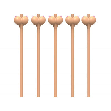 Boobie Straws Flesh 6pk Default Title