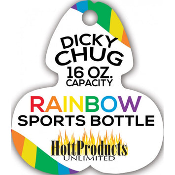 Rainbow Dicky Sports Bottle Default Title