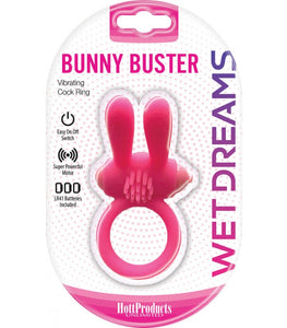 Wet Dreams Bunny Buster Cock Ring W/ Turbo Bunny Motor