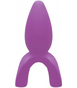 Tongue Star Stealth Rider Tongue Vibe W/ Contoured Pleasure Tip Purple