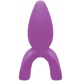 Tongue Star Stealth Rider Tongue Vibe W/ Contoured Pleasure Tip Purple