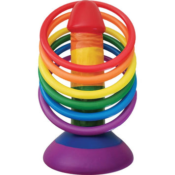 Rainbow Pecker Party Ring Toss Default Title