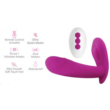 Bliss Power Punch Thrusting Vibe 10 Functions Default Title