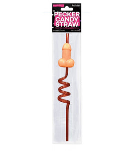 Pecker Candy Straw