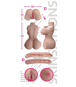 Skinsations Sweet Virgin Large Torso Stroker Default Title