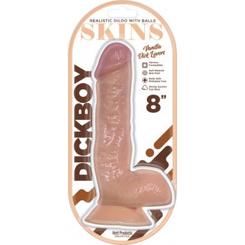 Dickboy Skins Dildo Vanilla Lovers 8in Default Title