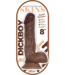 Dickboy Skins Dildo Caramel Lovers 8in