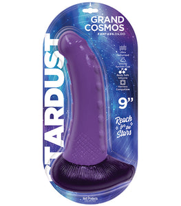 Stardust Grand Cosmos Silicone Dildo 9in Purple