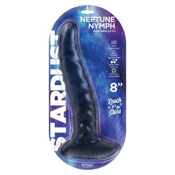 Stardust Neptune Nymph Silicone Dildo 8in Purple Default Title
