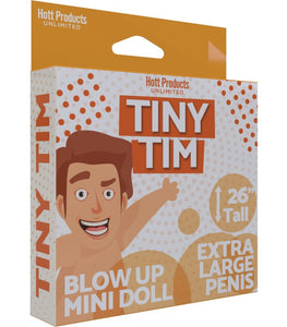 Tiny Tim Blow Up Party Doll Default Title