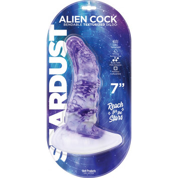 Stardust Alien Cock Silicone Textured Dildo 7in Default Title