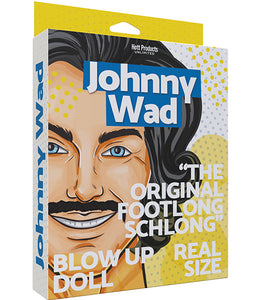 Johnny Wad Blow Up Doll W/ Large Penis Default Title