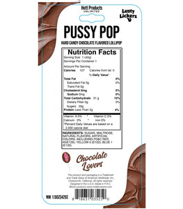 Pussy Pop Chocolate Lovers