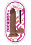 Dickboy Vibes Chocolate Lovers 8 In Rechargeable Bullet