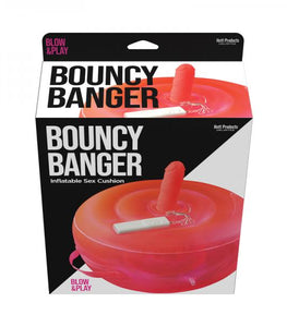 Bouncy Banger Inflatable Play Cushion W/ Wire Control Dildo