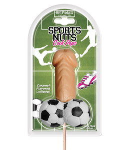 Sports Nuts Cock Pops Soccer Balls Caramel Lovers