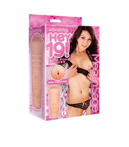 Hey 19 Vibrating Teen Pussy Stroker Megan Sage Default Title
