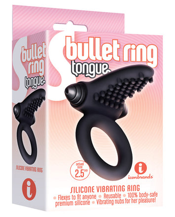 9's S-bullet Ring Tongue Silicone Default Title