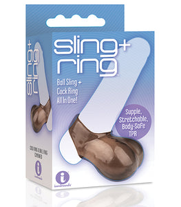 The 9's Sling & Ring Cock Ring & Ball Sling