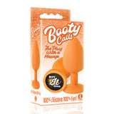 The 9's Booty Call Silicone Butt Plug Orange Hit It Hard Default Title