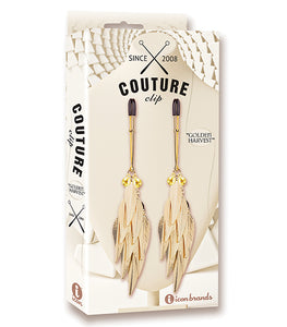 Couture Clips Golden Harvest Luxury Nipple Clamps