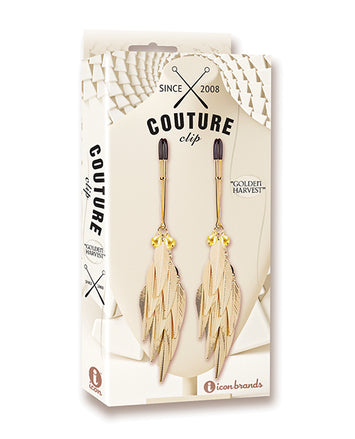 Couture Clips Golden Harvest Luxury Nipple Clamps Default Title
