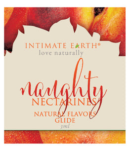 Intimate Earth Naughty Nectarines Glide Foil Pack 3ml (eaches)