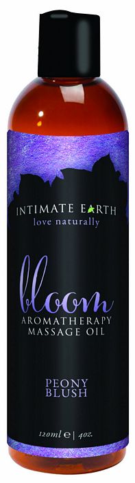 Intimate Earth Bloom Massage Oil 4 Oz