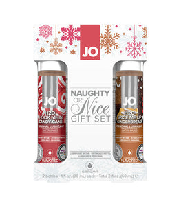 Jo Naughty Or Nice Gift Set Candy Cane & Gingerbread