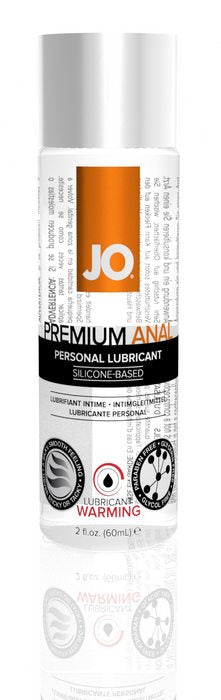 Jo Anal Premium Silicone Lube Warming 2 Oz
