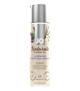 Jo Naturals Massage Oil Lavender & Vanilla 4 Oz Default Title