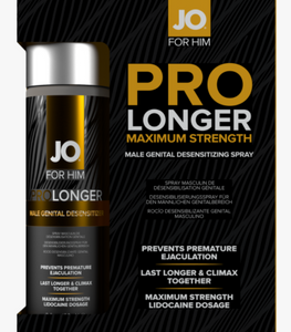 Jo Prolonger Spray W/lidocaine Male Genital Desensitizer 60ml Default Title