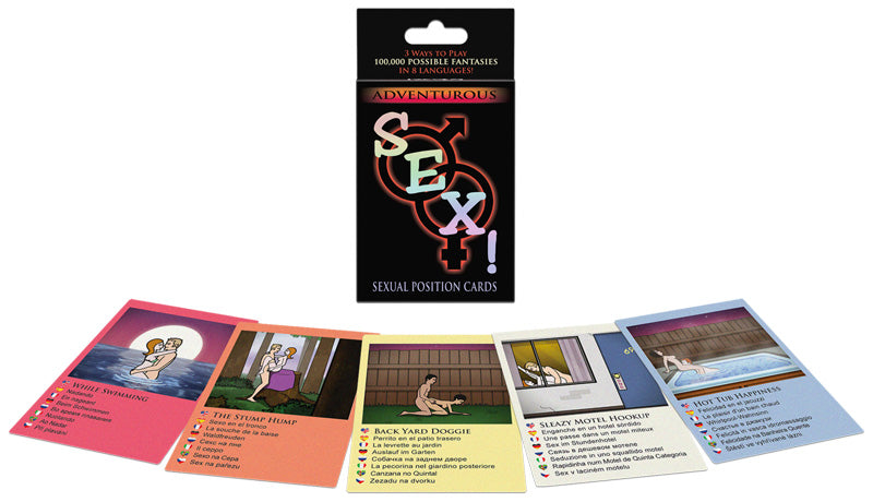 Adventurous Sex Card Game Default Title