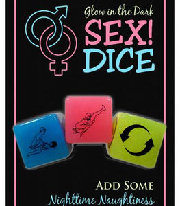 Glow In The Dark Sex Dice