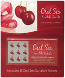 Oral Sex Scratch Tickets