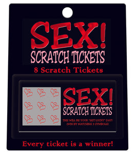 Sex Scratch Tickets