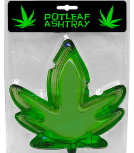 Green Potleaf Ashtray