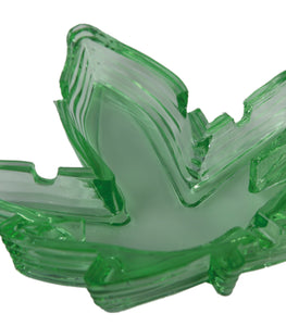 Green Potleaf Ashtray