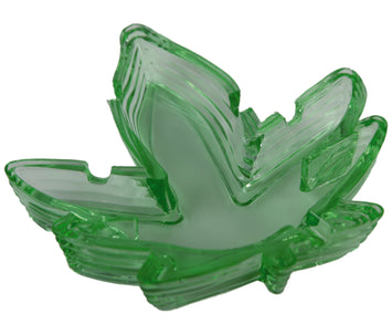 Green Potleaf Ashtray Default Title