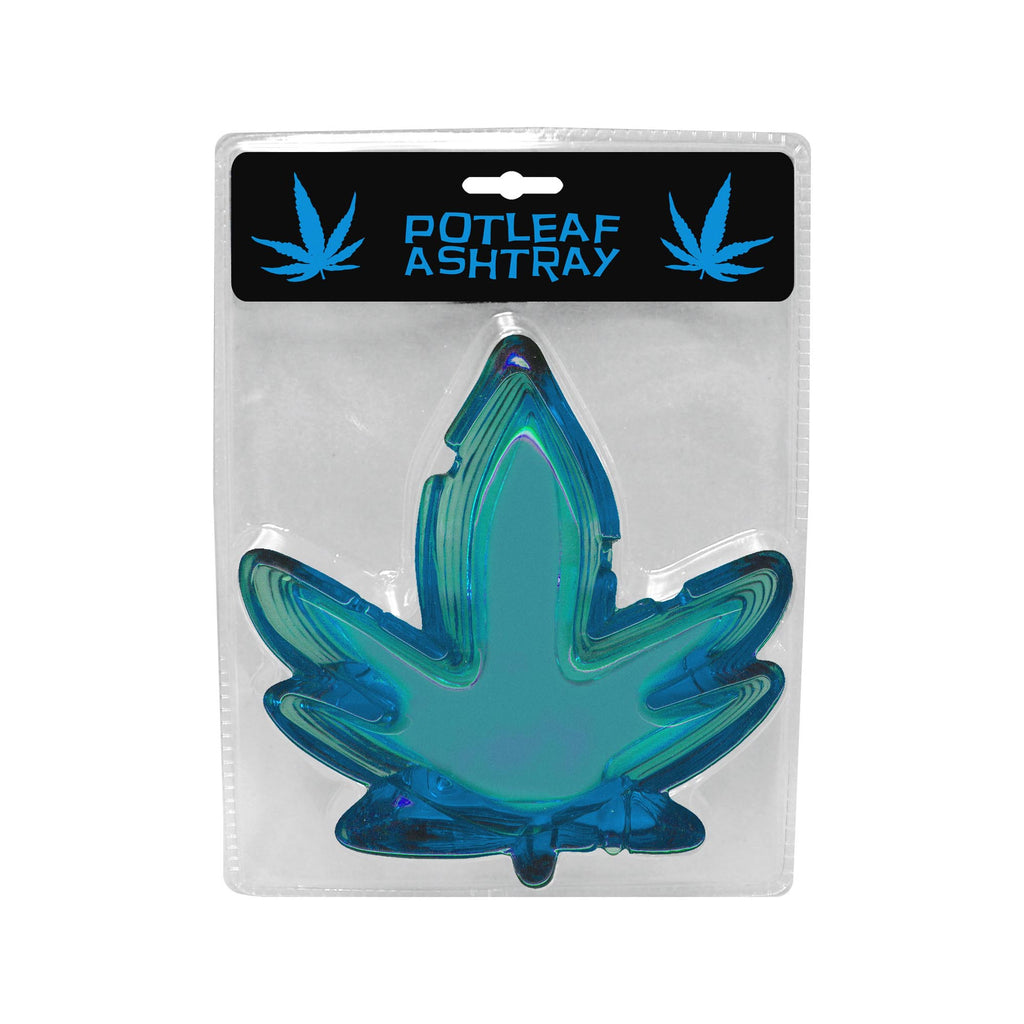 Blue Pot Leaf Ashtray Default Title