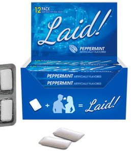 Laid Gum Peppermint Ea