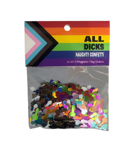 All Dicks Naughty Confetti