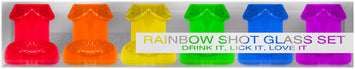Rainbow Shot Glass Set 6pc Default Title